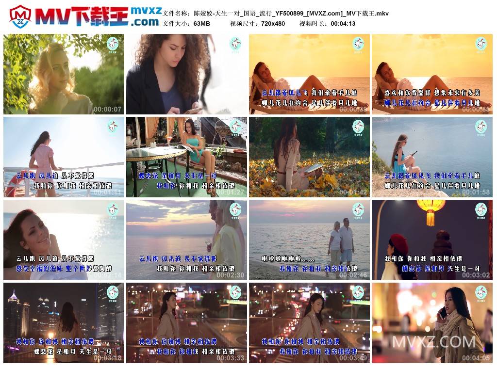 陈姣姣-天生一对_国语_流行_YF500899